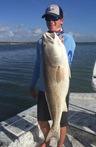 Port Isabel, TX Hooked a Large Fish